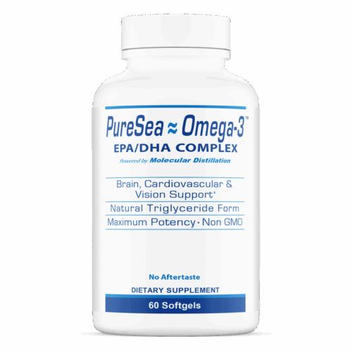 PureSea Omega 3 Bottle