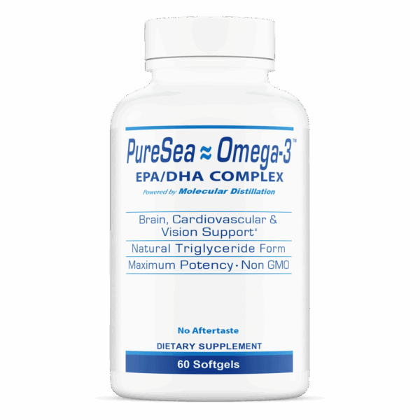 PureSea Omega 3 Bottle
