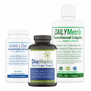 VITALITY COMBO + Blood Sugar Support with DiaMetrix by Markit Health