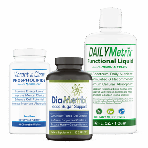 VITALITY COMBO + Blood Sugar Support with DiaMetrix by Markit Health
